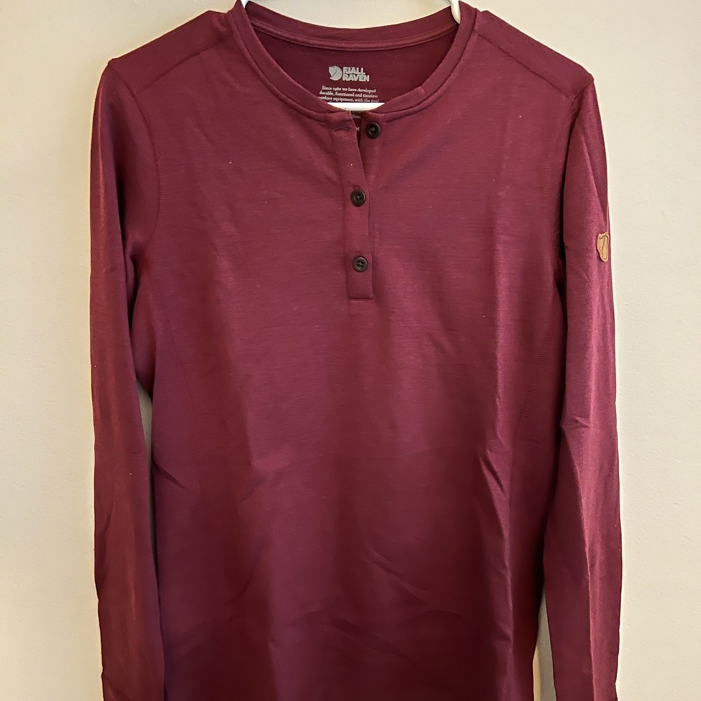 Fjallraven merino Henley